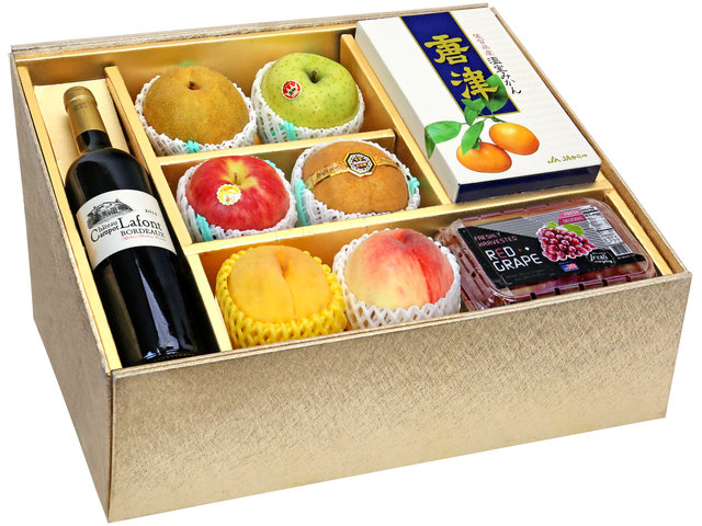 Fruit Basket - Mid Autumn Panorama Fruits Gift Box M38 - 0DP0804A1 Photo