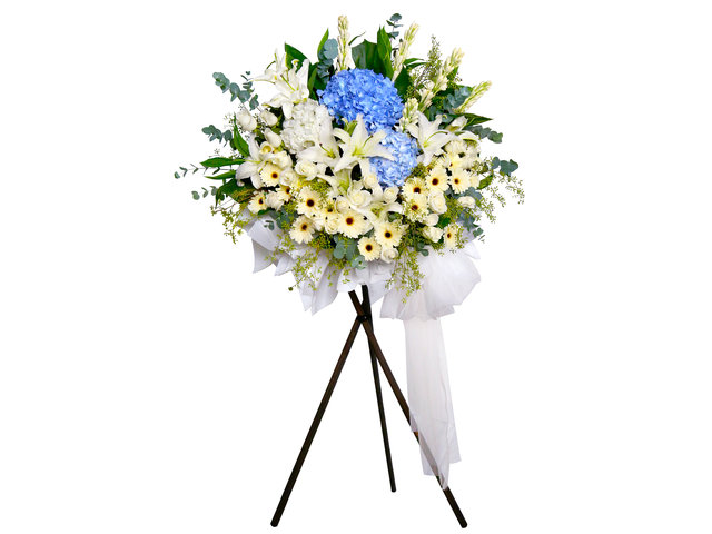 Funeral Flower - Funeral flower stand BA38 - FS0806A1 Photo