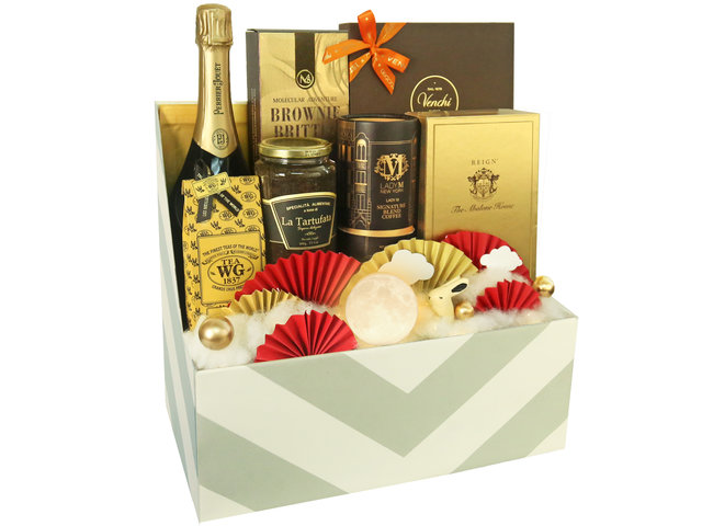 Mid-Autumn Gift Hamper - Mid-Autumn Michelin Star Reign Gift Hamper with Lighting Decor MS03 - 2MR0726A4 Photo