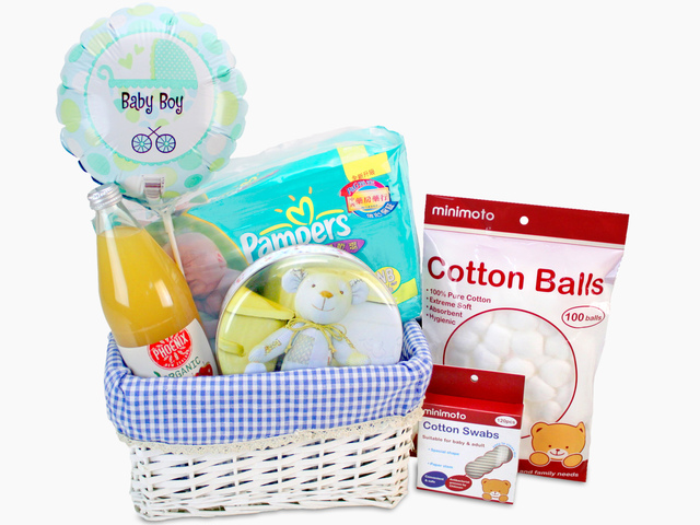 New Born Baby Gift - Baby Hamper K12 - L69114 Photo