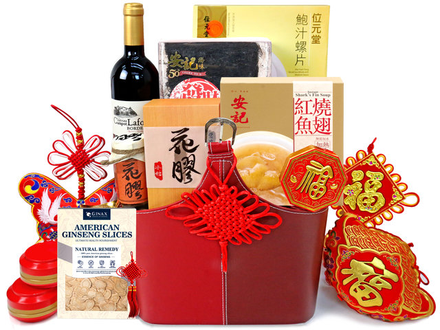 新年果篮Hamper - 新年海味拜年礼篮 R96 - CDS1219A1 Photo