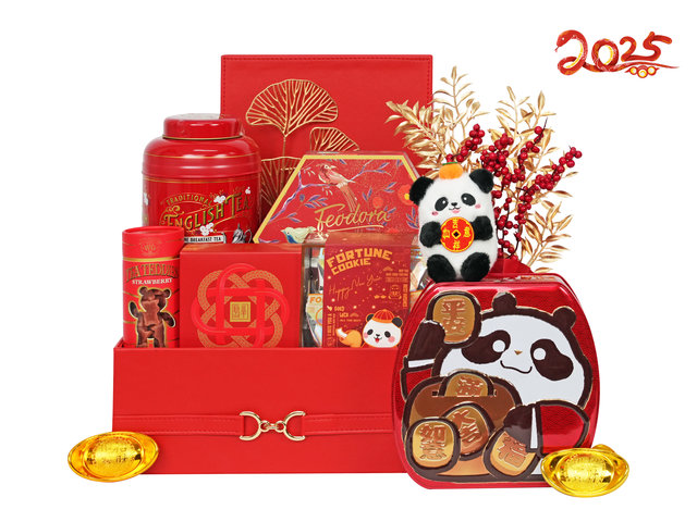 新年果篮Hamper - 熊图大展新年美食礼篮 FH248 - CH20102B8 Photo